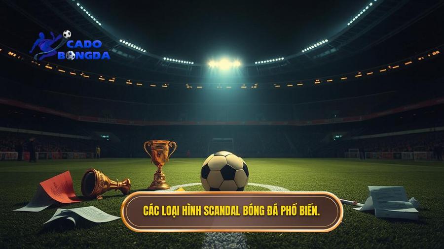 Scandal bóng đá: Những mảng tối phía sau ánh hào quang sân cỏ 1 Phân loại các loại hình scandal bóng đá phổ biến