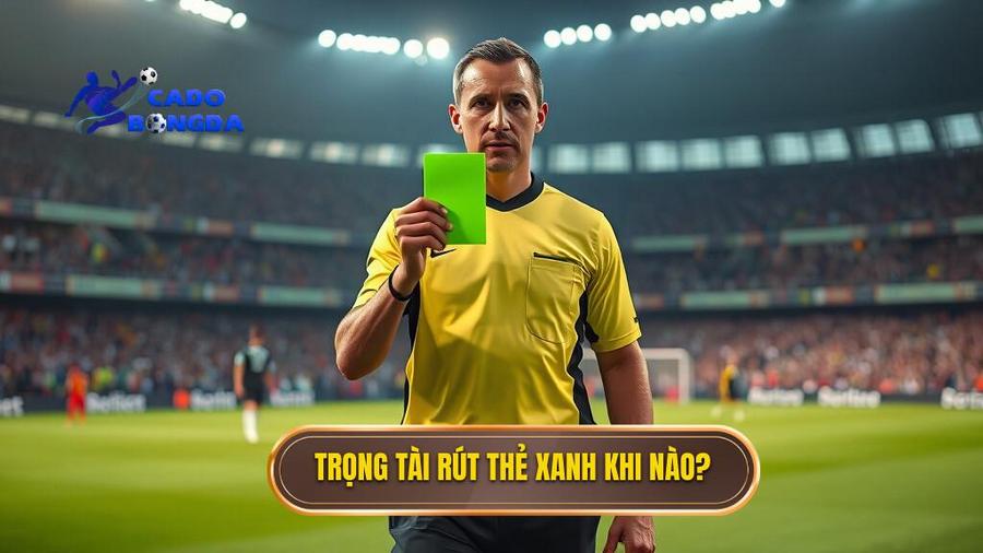 Khi nào trọng tài rút thẻ xanh?