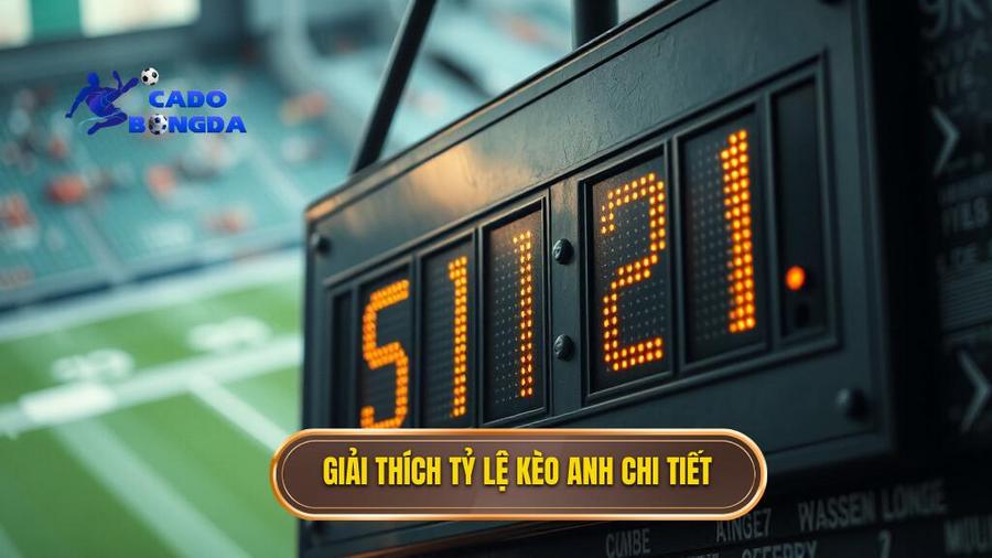 1. Giải thích tỷ lệ kèo Anh chi tiết