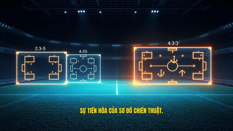 Sự tiến hóa của sơ đồ chiến thuật