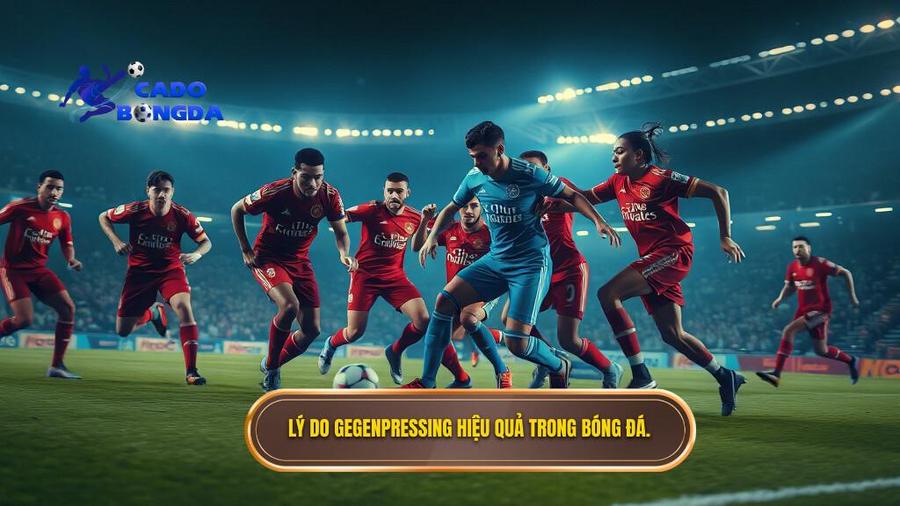 Chiến thuật Gegenpressing: Đỉnh cao nghệ thuật phản công tổng lực trong bóng đá hiện đại 3 Lý do Gegenpressing hiệu quả trong bóng đá