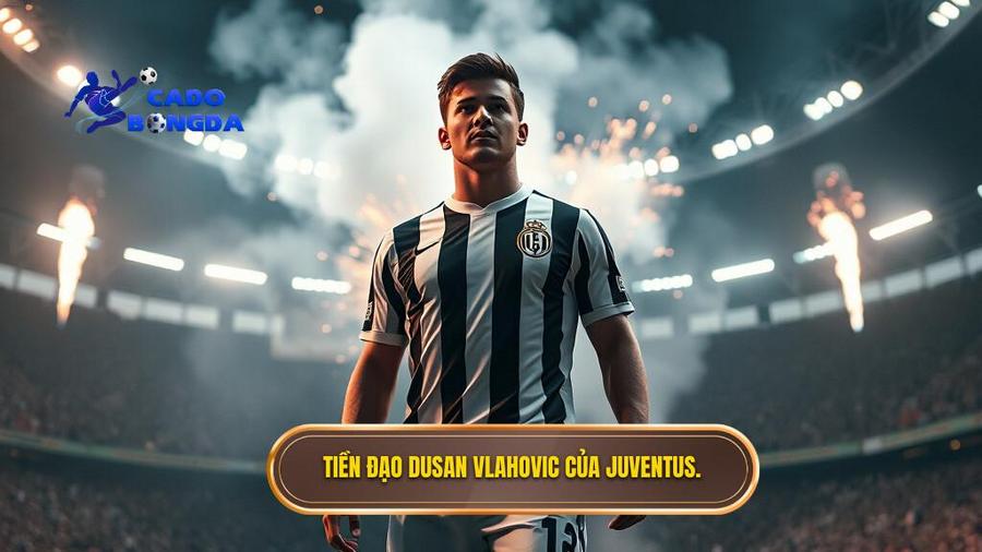 3. Tiền đạo Dusan Vlahovic của Juventus.