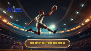 Đẳng cấp sút volley cùng CÁ ĐỘ BÓNG ĐÁ