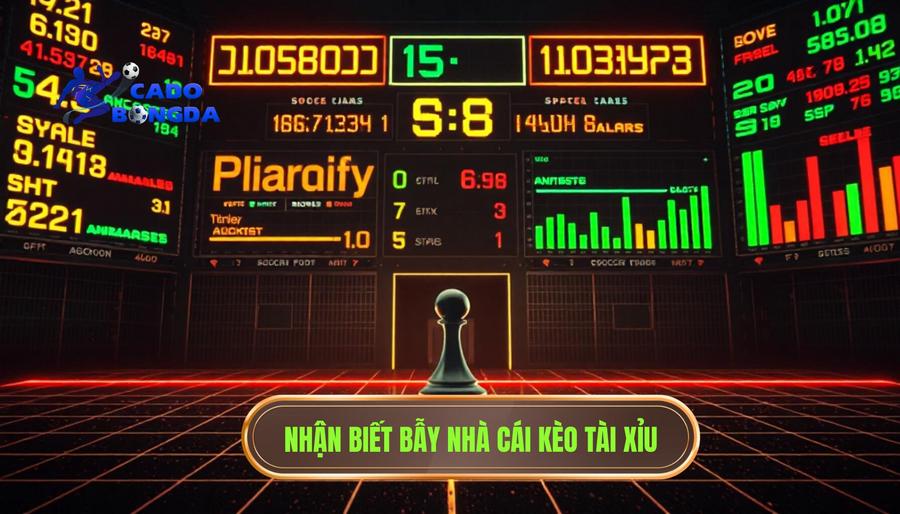 Kèo tài xỉu đang xoay chiều: Phân tích chuyên sâu và chiến thuật ứng biến từ chuyên gia 3 Cách nhận biết bẫy nhà cái khi kèo tài xỉu biến động